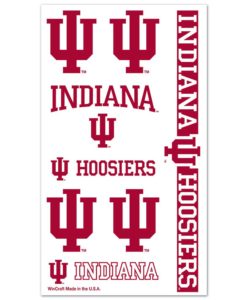 Indiana Hoosiers Temporary Tattoos