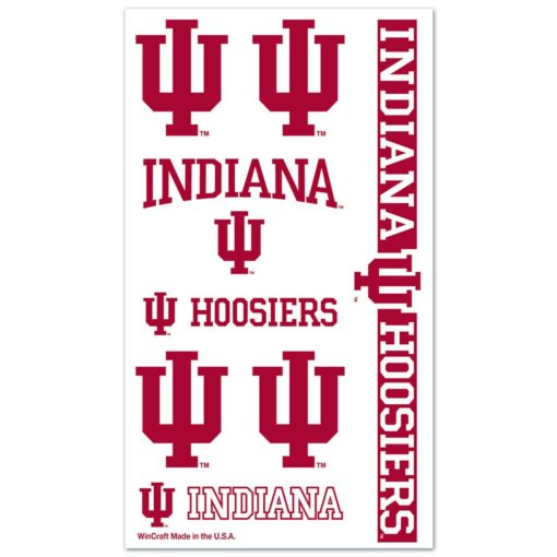 Indiana Hoosiers Temporary Tattoos