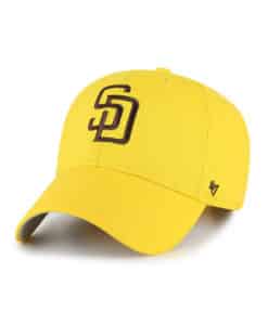 San Diego Padres KIDS 47 Brand Yellow Gold MVP Adjustable Hat