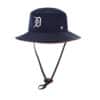 Detroit Tigers 47 Brand Navy Panama Bucket Hat