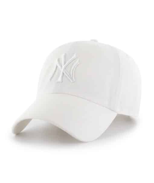 New York Yankees 47 Brand All White Clean Up Adjustable Hat