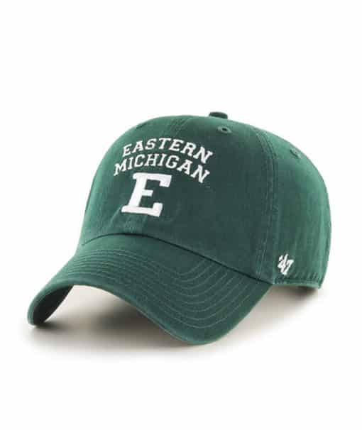 Eastern Michigan Eagles 47 Brand Dark Green Fullback Clean Up Adjustable Hat