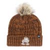 Cleveland Browns Women's 47 Brand Classic Brown Meeko Cuff Knit Hat