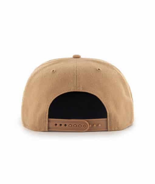 Los Angeles Kings 47 Brand Sure Shot Camel Khaki Snapback Hat - Image 2