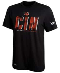 Cincinnati Bengals Men's New Era Black CIN T-Shirt Tee