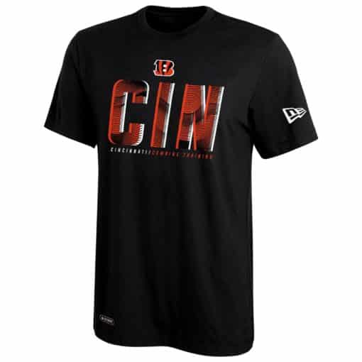 Cincinnati Bengals Men's New Era Black CIN T-Shirt Tee