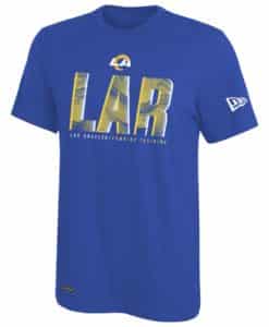 Los Angeles Rams Men's New Era Blue LAR T-Shirt Tee