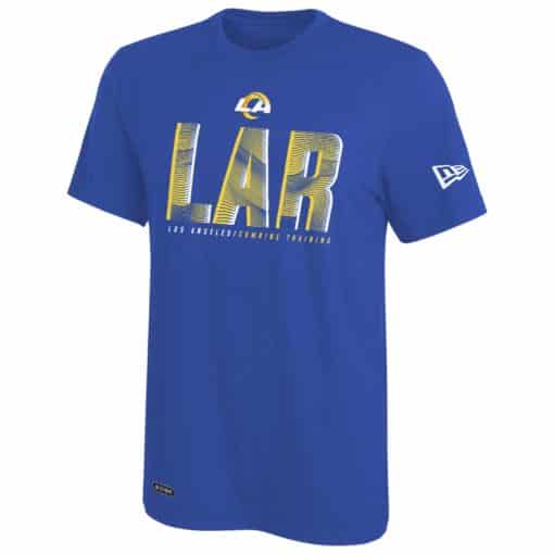 Los Angeles Rams Men's New Era Blue LAR T-Shirt Tee