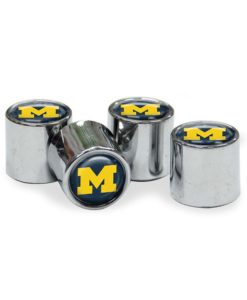 Michigan Wolverines Tire Valve Stem Caps