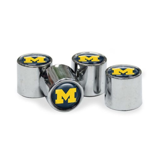 Michigan Wolverines Tire Valve Stem Caps