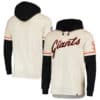 San Francisco Giants Men's 47 Brand Cooperstown Cream Shortstop Pullover Hoodie