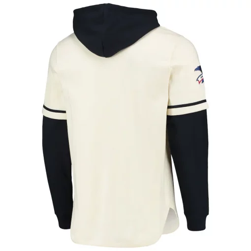 Chicago White Sox Men's 47 Brand Cooperstown Cream Shortstop Pullover Hoodie - Image 2
