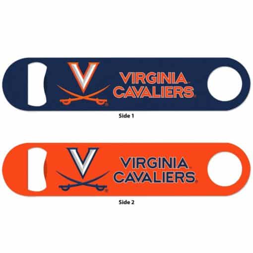 Virginia Cavaliers Navy Orange Metal Bottle Opener 2-Sided