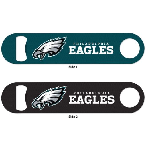 Philadelphia Eagles Black Metal Bottle Opener 2-Sided