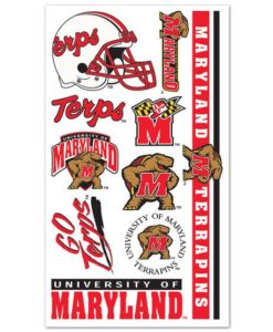 Maryland Terrapins Temporary Tattoos