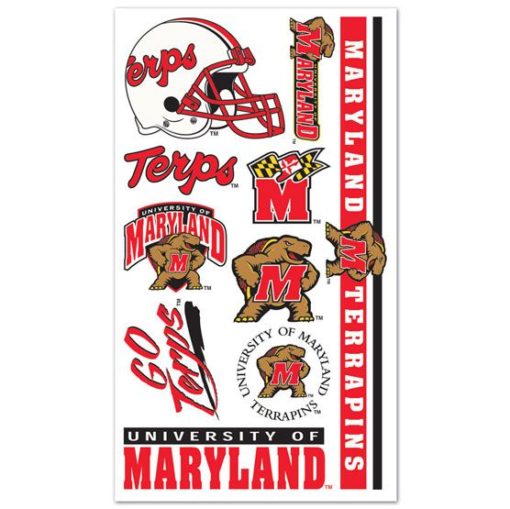 Maryland Terrapins Temporary Tattoos