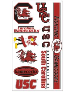 South Carolina Gamecocks Temporary Tattoos