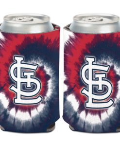 St. Louis Cardinals 12 oz Navy Tie Dye Can Cooler Holder