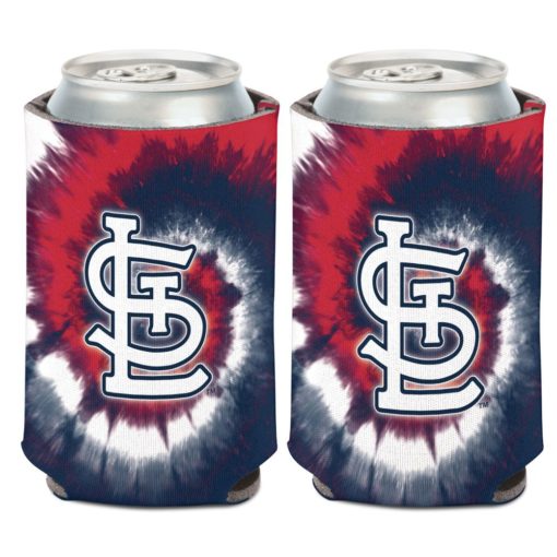 St. Louis Cardinals 12 oz Navy Tie Dye Can Cooler Holder