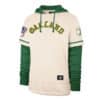 Oakland Athletics Men's 47 Brand Cooperstown Cream Shortstop Pullover Hoodie