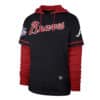 Atlanta Braves Men's 47 Brand Navy Shortstop Pullover Hoodie