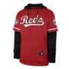 Cincinnati Reds Men's 47 Brand Red Shortstop Pullover Hoodie