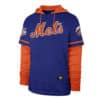 New York Mets Men's 47 Brand Blue Shortstop Pullover Hoodie