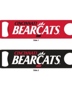 Cincinnati Bearcats Red Black Metal Bottle Opener 2-Sided