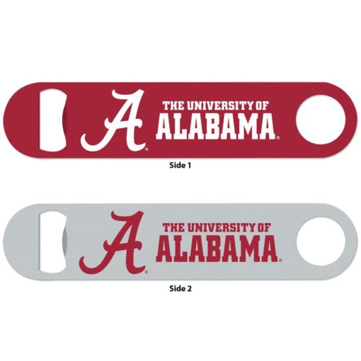 Alabama Crimson Tide Crimson Metal Bottle Opener 2-Sided