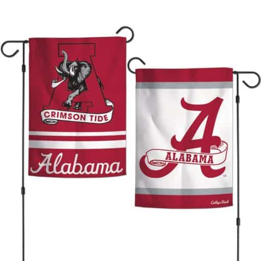 Alabama Crimson Tide 2 Sided 12.5" x 18" Garden Flag