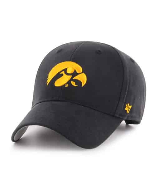 Iowa Hawkeyes INFANT 47 Brand Black MVP Stretch Fit Hat