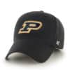 Purdue Boilermakers INFANT 47 Brand Black MVP Adjustable Hat