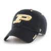 Purdue Boilermakers 47 Brand Black Ice Clean Up Adjustable Hat