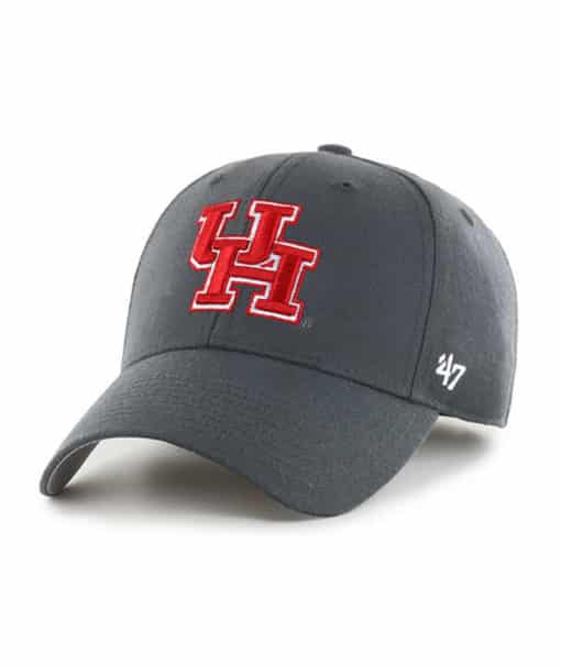 Houston Cougars 47 Brand Charcoal MVP Adjustable Hat