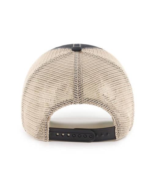 Colorado Buffaloes 47 Brand Trawler Black Clean Up Khaki Mesh Snapback Hat - Image 2