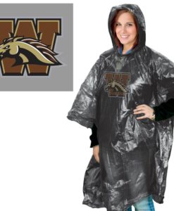 Western Michigan Broncos Hooded Rain Poncho