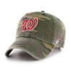 Washington Nationals 47 Brand Green Camo Clean Up Adjustable Hat