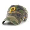Pittsburgh Pirates 47 Brand Green Camo Clean Up Adjustable Hat