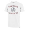 New York Yankees Men's 47 Brand Vintage White T-Shirt Tee