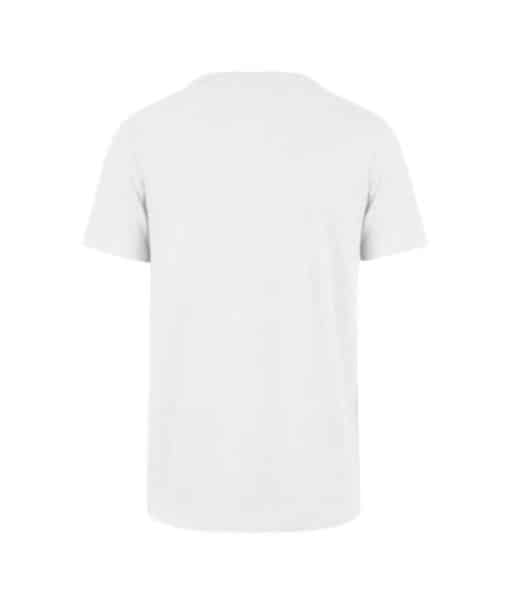 New York Yankees Men's 47 Brand Vintage White T-Shirt Tee - Image 2