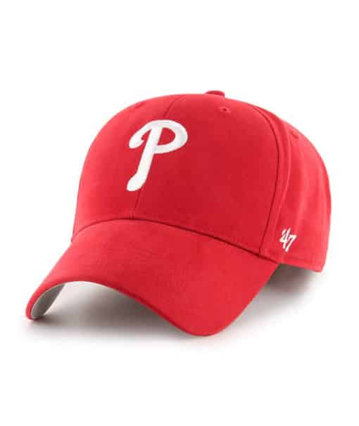 Philadelphia Phillies INFANT 47 Brand Red MVP Stretch Hat