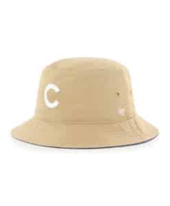 Chicago Cubs 47 Brand Khaki Chambray Ballpark Bucket Hat