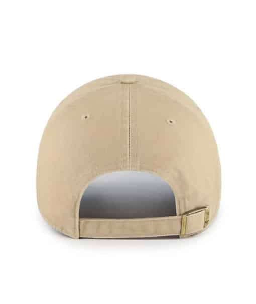 New York Yankees 47 Brand Khaki Yellow Ballpark Clean Up Adjustable Hat - Image 3