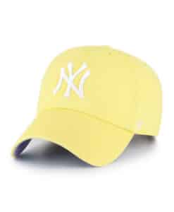 New York Yankees 47 Brand Yellow Ballpark Clean Up Adjustable Hat