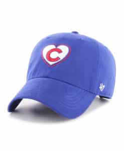 Chicago Cubs Women's 47 Brand Blue Courtney Clean Up Adjustable Hat