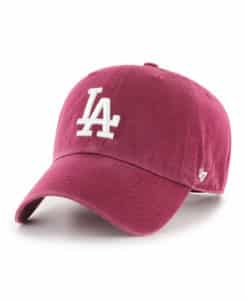 Los Angeles Dodgers 47 Brand Cardinal Clean Up Adjustable Hat