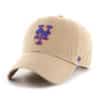 New York Mets 47 Brand Khaki Clean Up Adjustable Hat