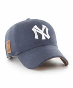 New York Yankees 47 Brand Cooperstown Vintage Navy Clean Up Adjustable Hat