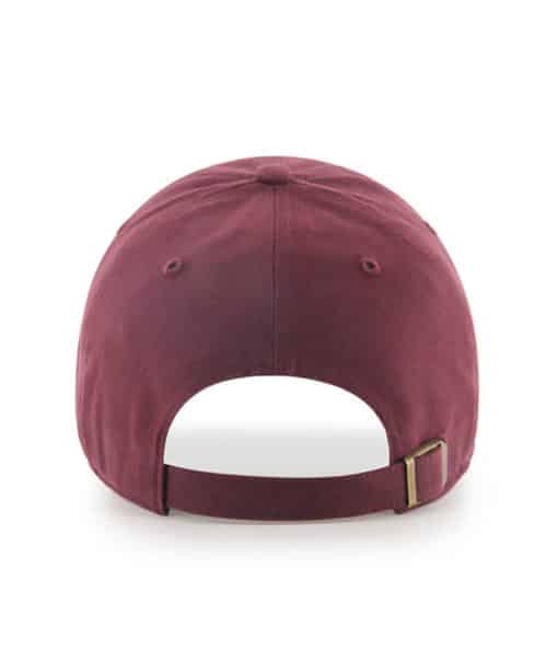 Philadelphia Phillies 47 Brand Cooperstown Vintage Maroon Clean Up Adjustable Hat - Image 3