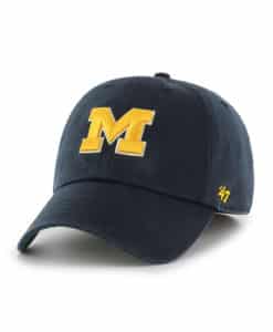 Michigan Wolverines 47 Brand Navy Franchise Fitted Hat